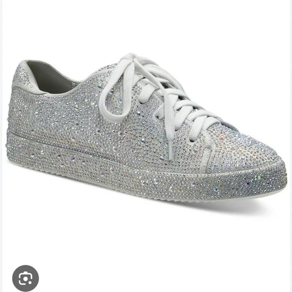 I.N.C. International Concepts Women's Lola Sneakers, Fuschia Bling - Picture 5 of 6